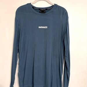 Alphalete Blue Long Sleeve